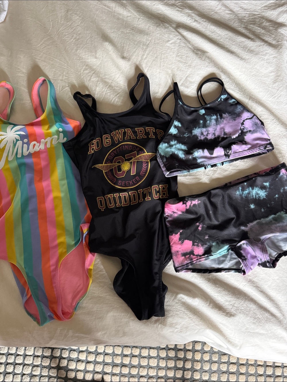 H&M girls swim suit bundle